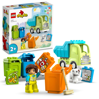 Lego Duplo Truck Garbage Truck Car 2+