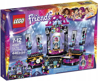 Lego Friends 41105 Pop Star scény