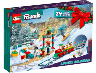 Lego Friends 41758 Advent Calendar 2023 Pôvodné 24 príslušenstva