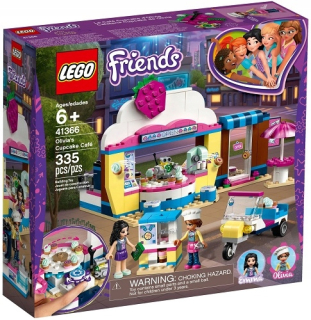 Lego Friends Cukiernia s Oliviou cupcakes 41366