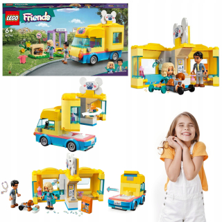 Lego Friends Rescue dodávka pre psy zasiahnuté