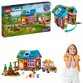 Stavebnica LEGO DUPLO - Lego Friends Mobile House na kolesách Camp Camper