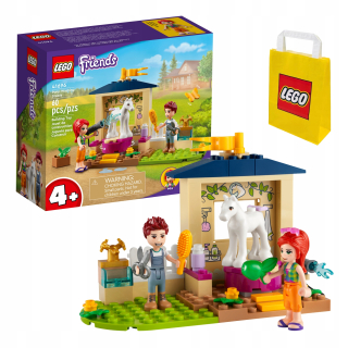 Lego Friends - Kúpanie pre poníky v stajni (41696)