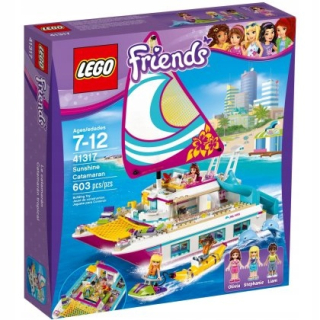 Stavebnica LEGO Friends - Lego Friends Sunny Catamaran Yacht 41317 NOVINKA!