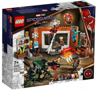 Stavebnica LEGO Super Heroes - Lego Heroes 76185 Spiderman na workshope Sanctum