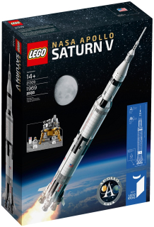 Lego Ideas 21309 Rocket Nasa Apollo Saturn jedinečný