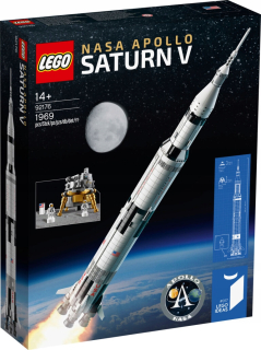 Lego Myšlienky 92176 Rocket NASA Apollo Saturn V