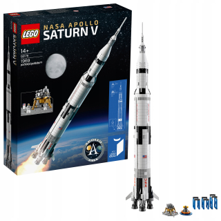 Lego Ideas Racket Nasa Apollo Saturn V 92176