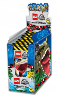 LEGO JURASSIC WORLD CARDS SÉRIA 2 10 vrecúšok po 50 kariet