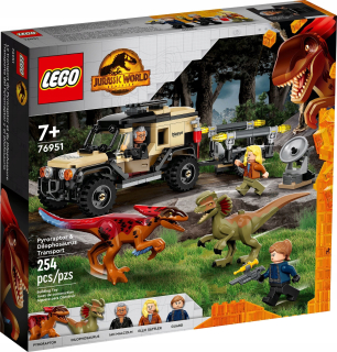 Stavebnica LEGO Jurassic World - LEGO JURASSIC World Transport Pyroraptor a 76951
