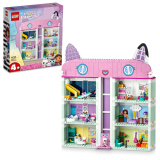 Stavebnica LEGO Gabby's dollhouse - Lego Cat Gabi 10788 Magic House 4+ Easy