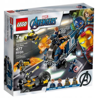 Stavebnica LEGO Super Heroes - Rocker Ride Puser 3in1 s rukoväťou hovorí lesk