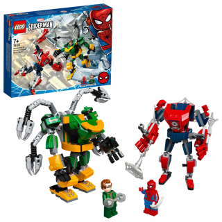 Stavebnica LEGO Super Heroes - LEGO Marvel Battle of Mechów Spider-Man 76198