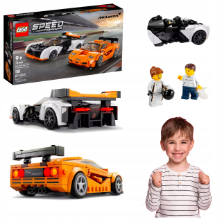 LEGO súprava - LEGO McLaren Solus GT + McLaren F1 LM Racing Cars