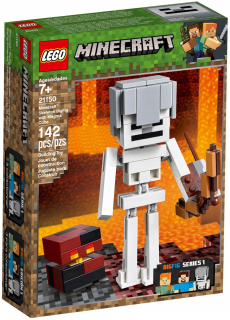 Kostra LEGO MINECRAFT 21150 BigFig s kockou magma