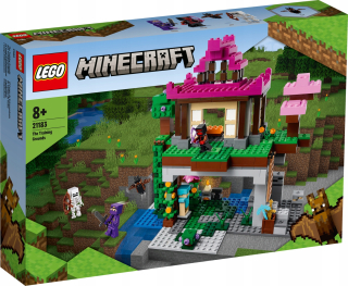 Stavebnica LEGO Minecraft - INTERAKTÍVNY FIALOVÝ MASKOT