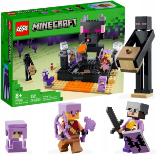 LEGO MINECRAFT 21242 KONCOVÁ ARÉNA ENDERMAN KONIEC