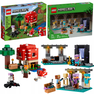 LEGO Minecraft 21179 Hubový domček