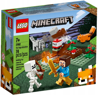 Lego Minecraft Adventure v tajge 21162