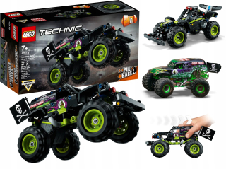 Lego Monster Truck 2W1 Technic Jam Realistic Field Rovering XL Set