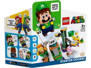 Stavebnica LEGO Super Mario - Lego Mario Adventures s Luigi Starter Set 71387