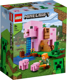 LEGO MINECRAFT 21170 DOM V TVAČKOM BLOKY PIG Alex 490