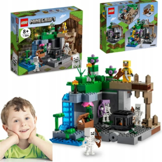 LEGO Minecraft 21189 Skeleton Dungeon LEGO MINEKRAFT MAYKRAFT PRE 5 ROKOV