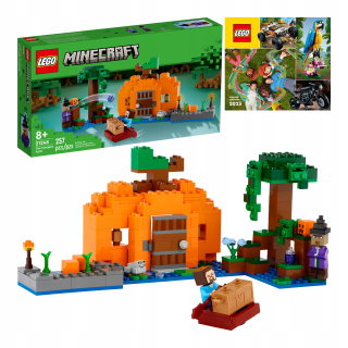 Stavebnica LEGO Minecraft - Lego Minecraft - Pumpkin Farm (21248)