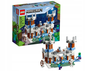 Stavebnica LEGO Minecraft - LEGO Minecraft Ľadový hrad 21186