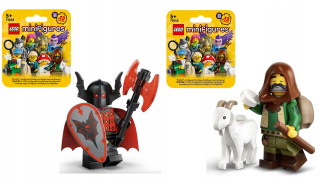 LEGO Minifigúrky - SÉRIA 25 Upírsky rytier Basil + Pastier s kozou 71045