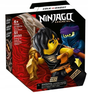 Stavebnica LEGO Ninjago - Lego ninja epická bojová súprava Cole Konra duch