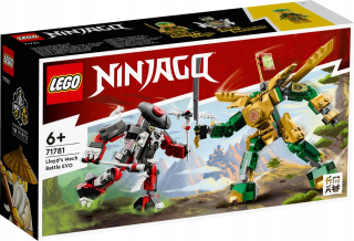 Stavebnica LEGO Ninjago - Lego Ninjago 71781 Lloyd Clash s Evo Mech
