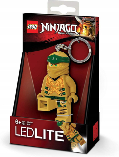 Lego Ninjago Kľúčenka baterka Gold Ninja LGL-KE153