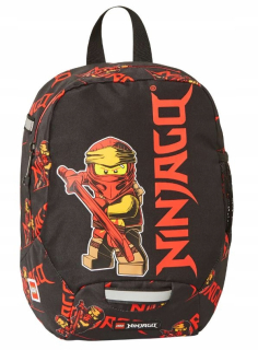 Jednokomorový batoh do škôlky LEGO Ninjago LEGO Bags chlapci Odtiene červenej
