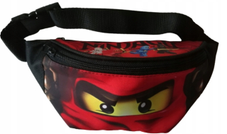 LEGO NINJAGO dvojkomorová taška cez pás ako darček