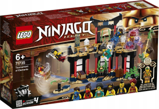 Stavebnica LEGO Ninjago - LEGO Ninjago Elemental Tournament 71735 Golden Lloyd