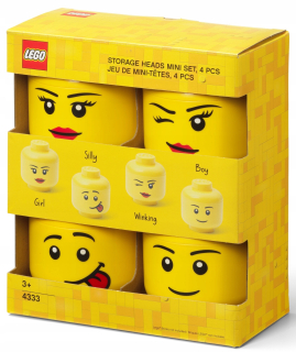 Sada kontajnerov Lego so 4 hlavami 43330800 + zadarmo