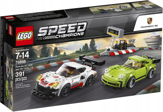 Lego Speed majstrov Porsche 911 RSR Turbo 75.888