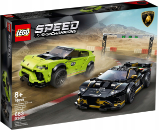 Lego Speed Lamborghini Urus a Huracan Evo 76899