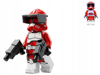 LEGO STAR WARS - Veliteľ klonových vojakov Fox + blaster! 75354