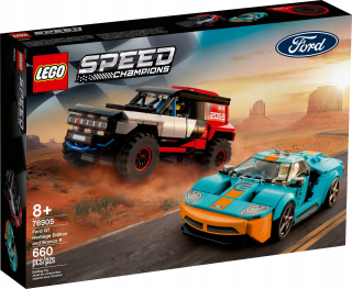 Stavebnica LEGO Speed Champions - LEGO Speed Champions 76905 Ford GT a Bronco - Nové