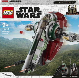 Stavebnica LEGO Star Wars - LEGO Star Wars Vesmírna loď Boba Fetta 75312