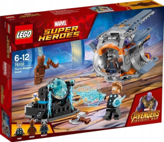 Stavebnica LEGO Super Heroes - Lego Super Heroes 76102 Avengers Thor Rocket Groot