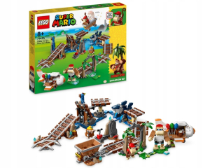 Stavebnica LEGO Super Mario - ZÁKLADNA Tlapkovej patroly S VOZIDLOM AUTOMATICKÉHO NAHNAŇOVANIA