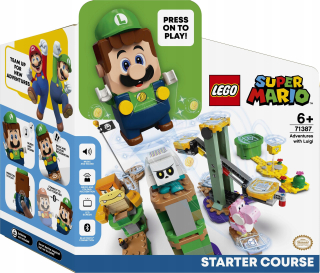 Stavebnica LEGO Super Mario - Lego Super Mario Adventures s Luigi Starter 71387
