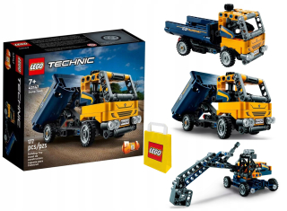 Lego Technic 7+ Tipper / Excavator 2in1 42147
