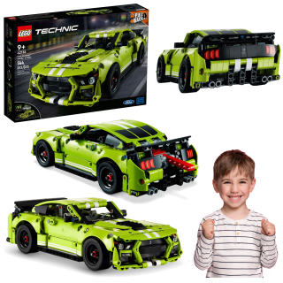 LEGO súprava - ZÁVODNÉ AUTO LEGO TECHNICS FORD MUSTANG SHELBY GT500