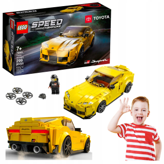 Lego toyota supra gr pretekárové športové auto