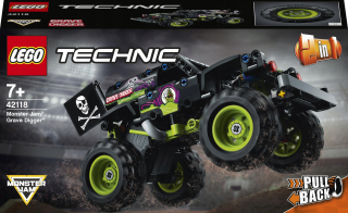 Lego Technic 42118 Monster Jam Grave Digger Monster Truck