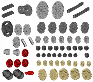LEGO Technic Rakes Starter Set - Duży /1 /